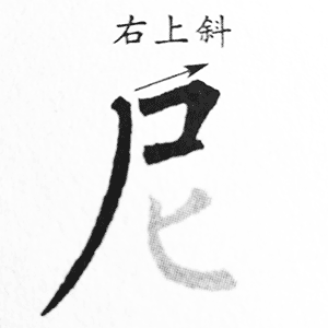 尸字旁