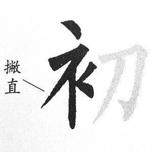 衣字旁